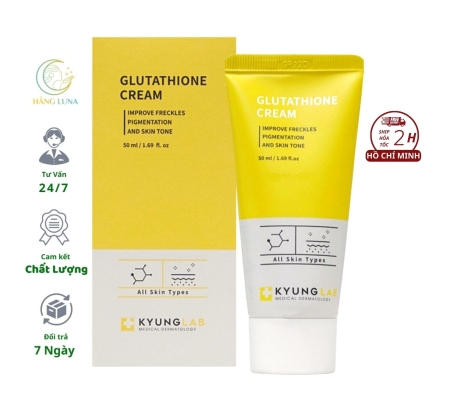 Kem dưỡng Glutathione Cream KyungLab 50ml Hỗ trợ dưỡng trắng da giảm thâm sạm nám