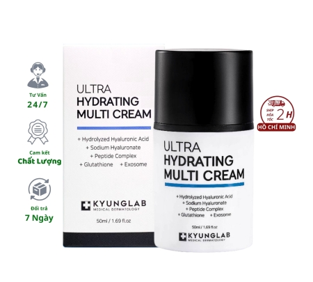 Kem dưỡng ẩm KyungLab Ultra Hydrating Multi Cream 50ml Hàn Quốc Bản mới Hỗ Trợ Cấp Ẩm Phục Hồi Da