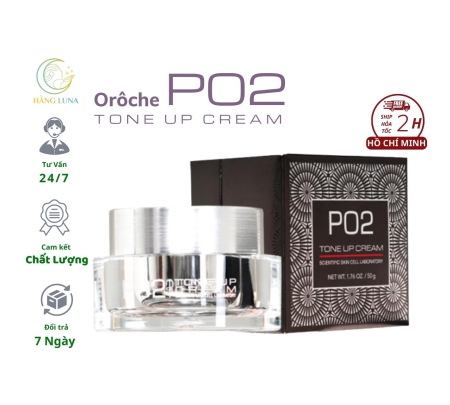 Kem Kích Trắng Da Váng Sữa Orôche Po2 Tone Up Cream