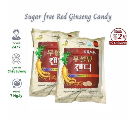 Kẹo Hồng Sâm Không Đường Hàn Quốc Gói 500g