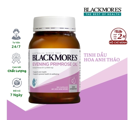 Viên Uống Blackmores Tinh Dầu Hoa Anh Thảo 190 Viên