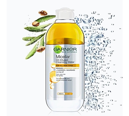 Nước tẩy trang Garnier màu vàng 400ml