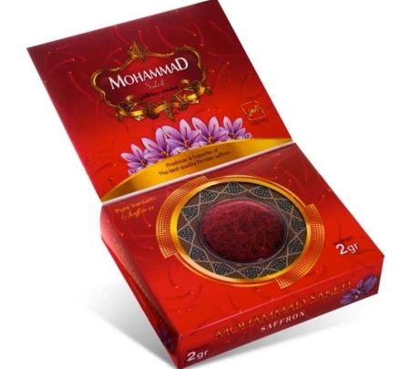 Nhụy Hoa Nghệ Tây nguyên bản Saffron Hộp Tròn 2gr