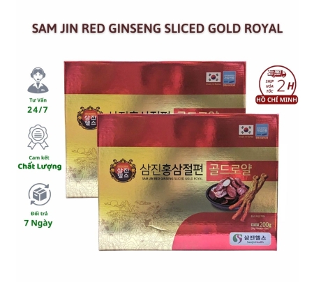 Sâm Lát Tẩm Mật Ong SAMJIN 200 gram