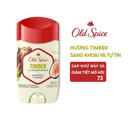 Sáp khử mùi Old Spice Timber 73g