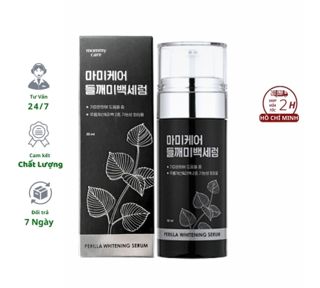 Tinh Chất Mommy Care Perilla Whitening Serum 50ml Hàn Quốc Hỗ Trợ Cấp Ẩm Cải Thiện Nám Cho Da