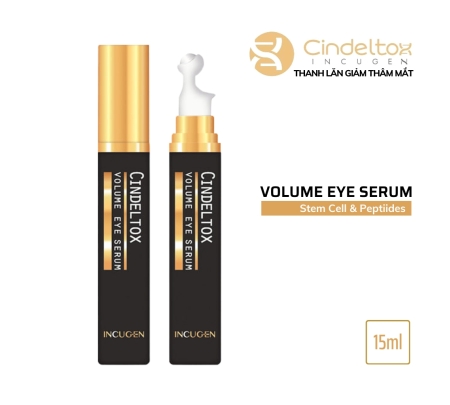 Thanh lăn mắt truyền trắng, xoá nhăn Cindeltox Volume Eye Serum Hàn Quốc.