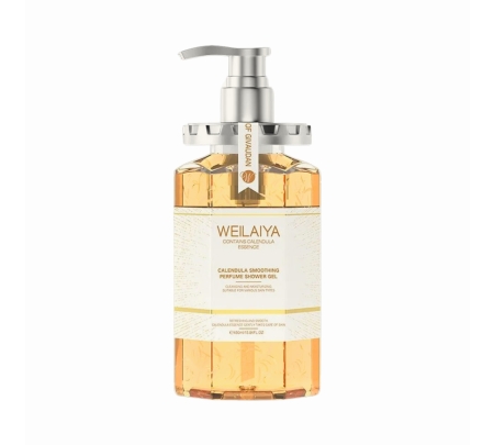 Sữa Tắm Hoa Cúc Weilaiya Calendula Smoothing Perfume Shower Gel 450ml Hỗ Trợ Dưỡng Trắng Giúp Da Mịn Màng