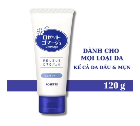 Tẩy Tế Bào Chết Rosette Cho Mọi Loại Da 120g