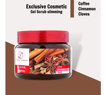Tẩy Da Chết Toàn Thân Exclusive Cosmetic Quế Hồi Cafe 380g Gel Scrub Coffee & Cinnamon Cloves