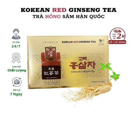 Trà Hồng Sâm Buleebang Korea Red Ginseng Tea Hàn Quốc