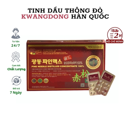 Tinh dầu thông đỏ Kwangdong Pine Needle Distilled Concentrate 100%