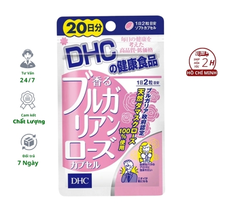 Viên uống thơm cơ thể DHC Nhật Bản từ tinh dầu hoa hồng