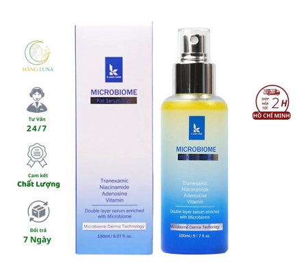 Xịt Khoáng K Lady Care Microbiome First Serum Mist 150ml Hàn Quốc Hỗ trợ cấp ẩm làm dịu da
