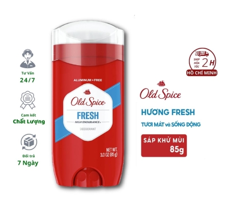 Sáp khử mùi Old Spice Fresh High Endurance (85g)