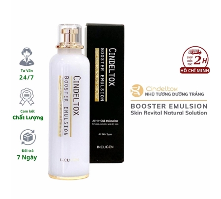 Nhũ tương dưỡng trắng Cindeltox Booster Emulsion